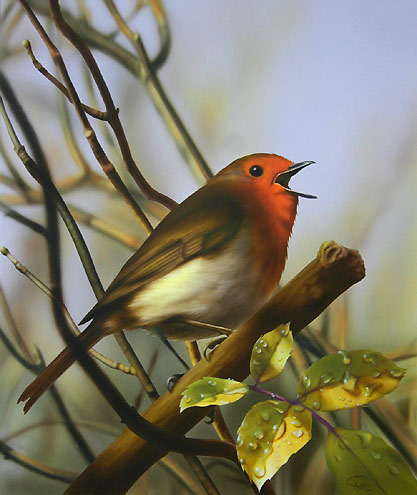 Lukisan-lukisan burung karya Carl Thompson | rssboster
